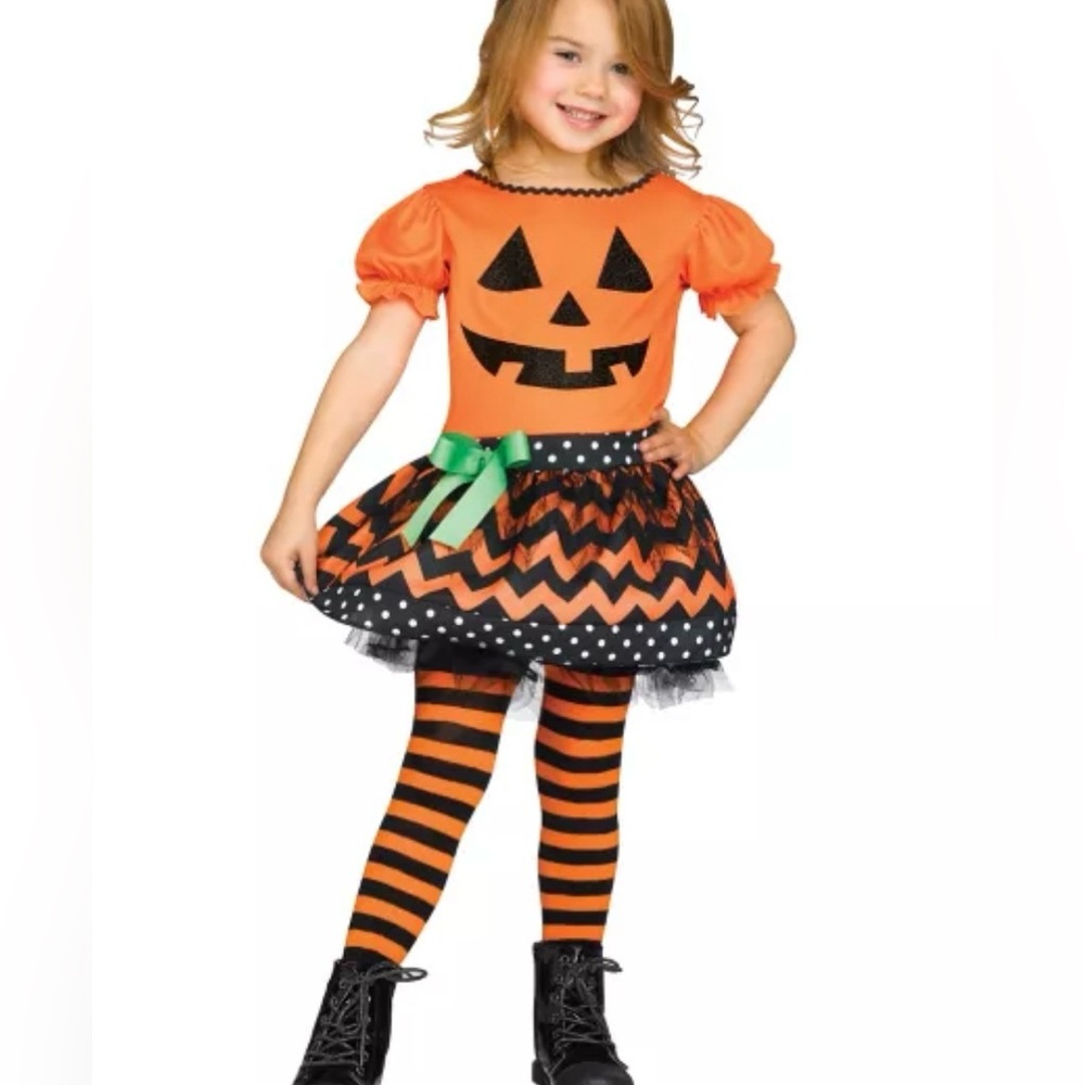 SPIRIT Toddler Pumpkin dress Costume. 🎃